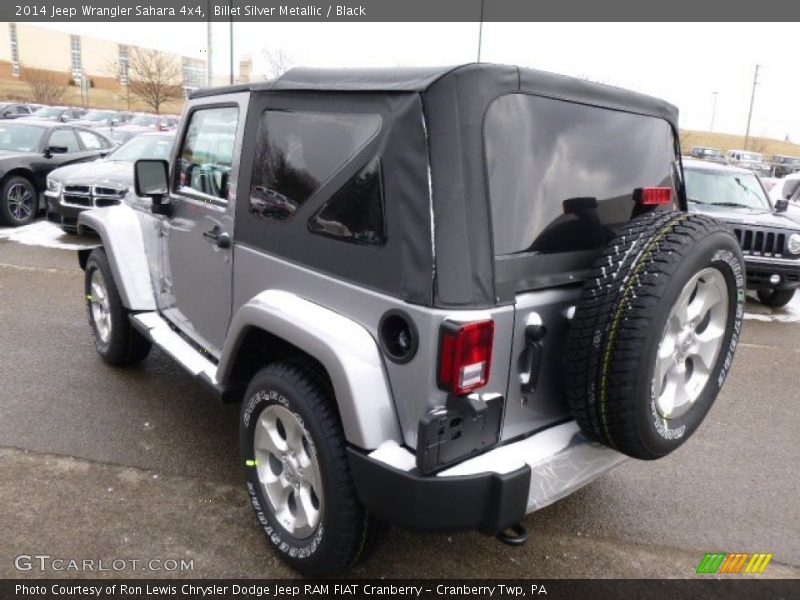 Billet Silver Metallic / Black 2014 Jeep Wrangler Sahara 4x4