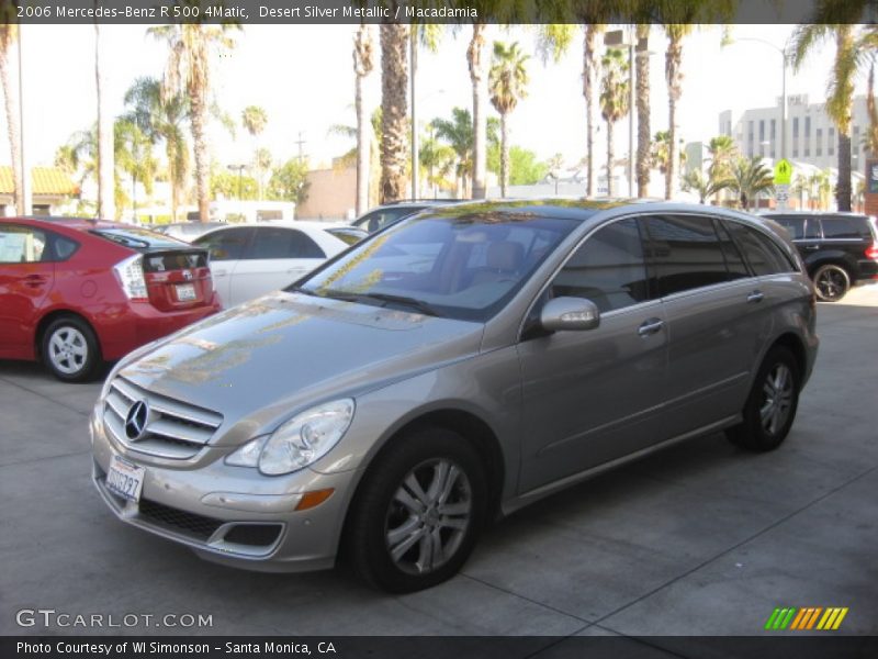 Desert Silver Metallic / Macadamia 2006 Mercedes-Benz R 500 4Matic