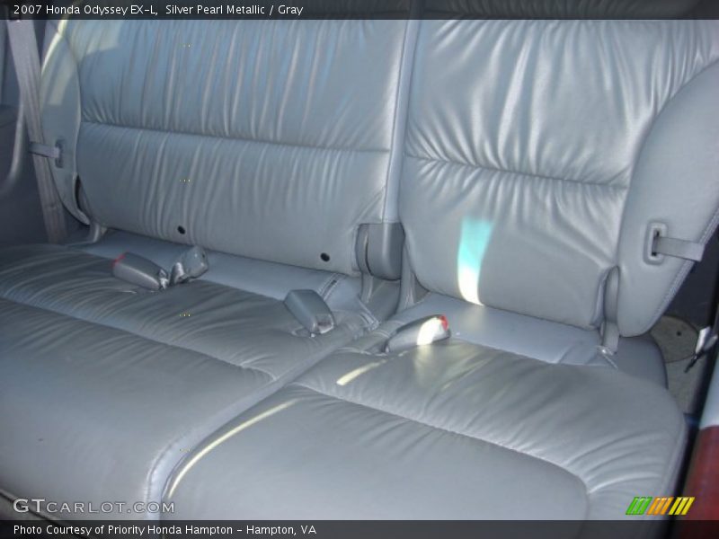 Silver Pearl Metallic / Gray 2007 Honda Odyssey EX-L