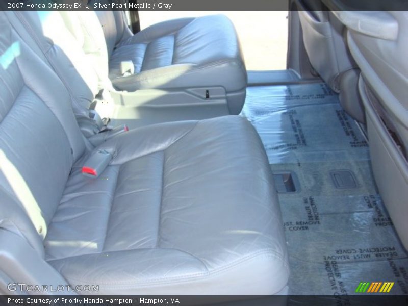 Silver Pearl Metallic / Gray 2007 Honda Odyssey EX-L