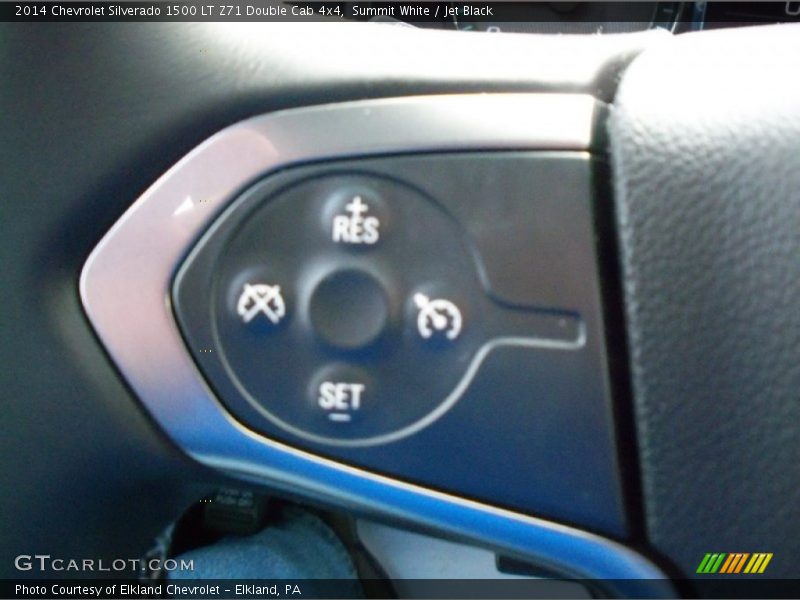 Summit White / Jet Black 2014 Chevrolet Silverado 1500 LT Z71 Double Cab 4x4
