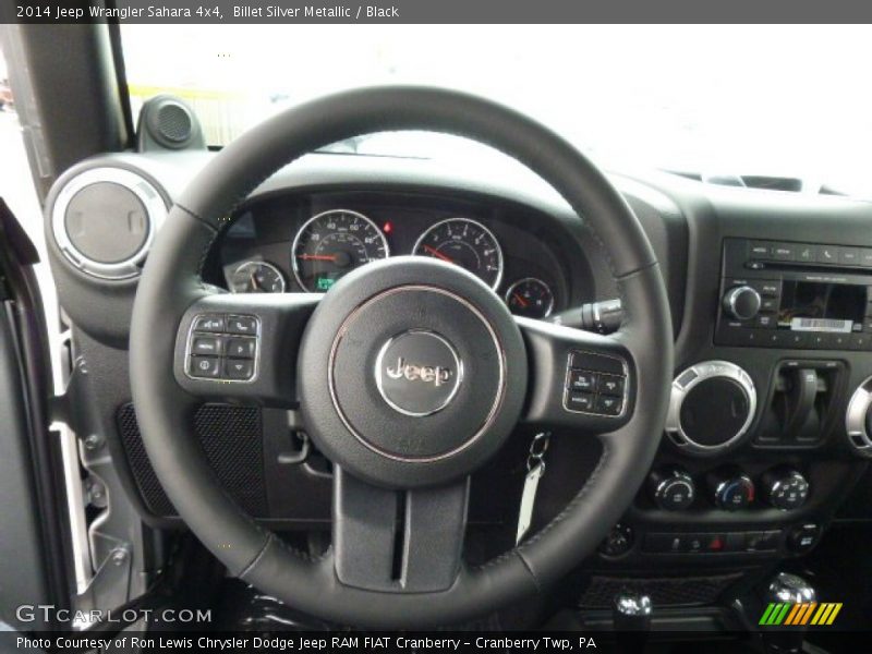 Billet Silver Metallic / Black 2014 Jeep Wrangler Sahara 4x4