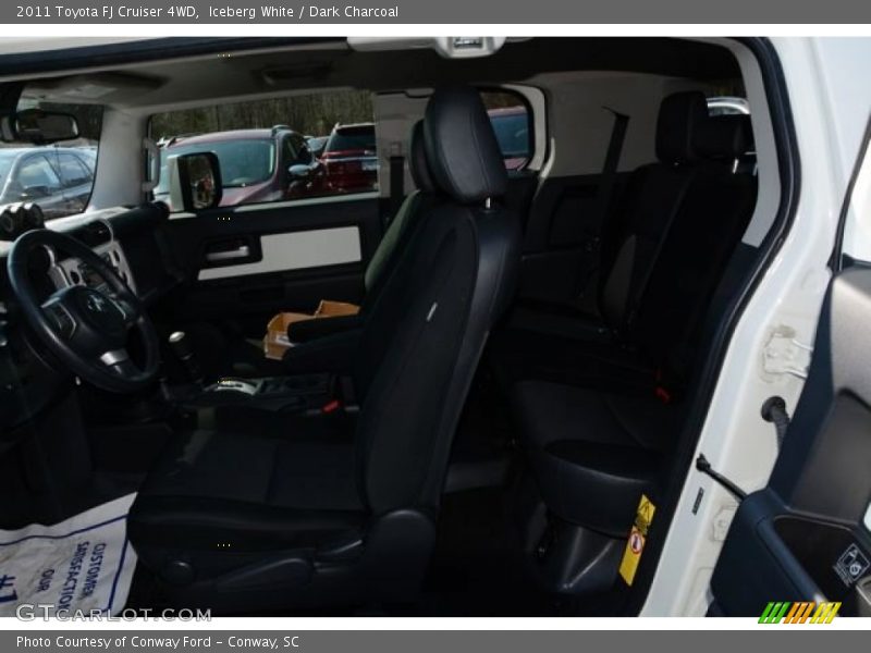 Iceberg White / Dark Charcoal 2011 Toyota FJ Cruiser 4WD