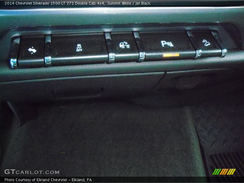Summit White / Jet Black 2014 Chevrolet Silverado 1500 LT Z71 Double Cab 4x4