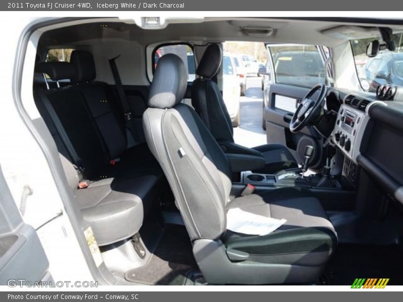 Iceberg White / Dark Charcoal 2011 Toyota FJ Cruiser 4WD