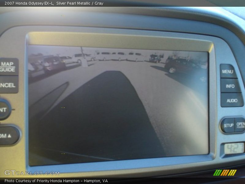 Silver Pearl Metallic / Gray 2007 Honda Odyssey EX-L