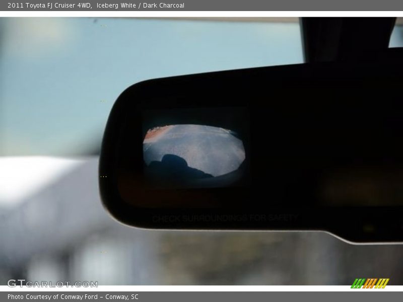 Iceberg White / Dark Charcoal 2011 Toyota FJ Cruiser 4WD