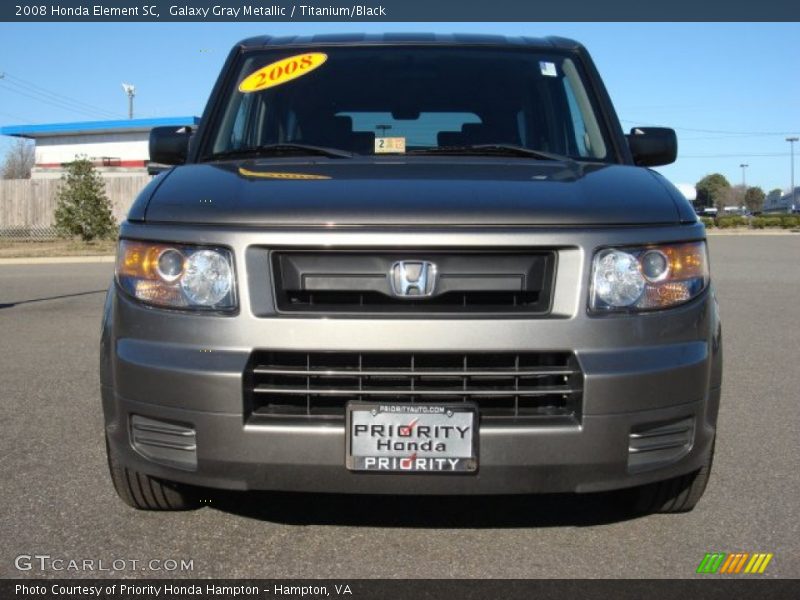 Galaxy Gray Metallic / Titanium/Black 2008 Honda Element SC