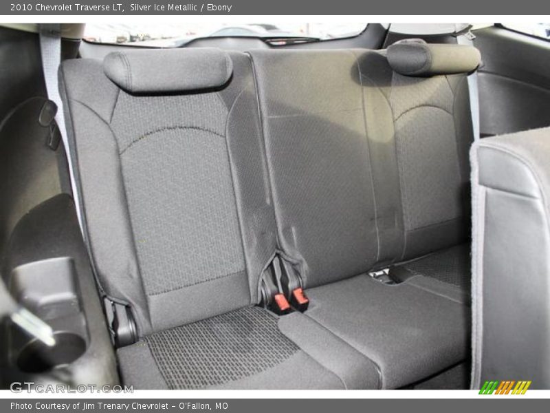 Silver Ice Metallic / Ebony 2010 Chevrolet Traverse LT