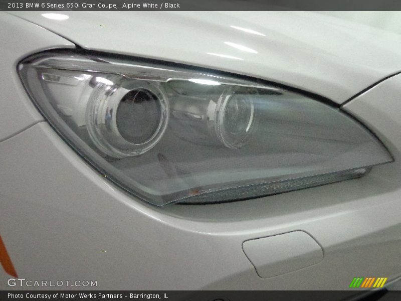 Alpine White / Black 2013 BMW 6 Series 650i Gran Coupe