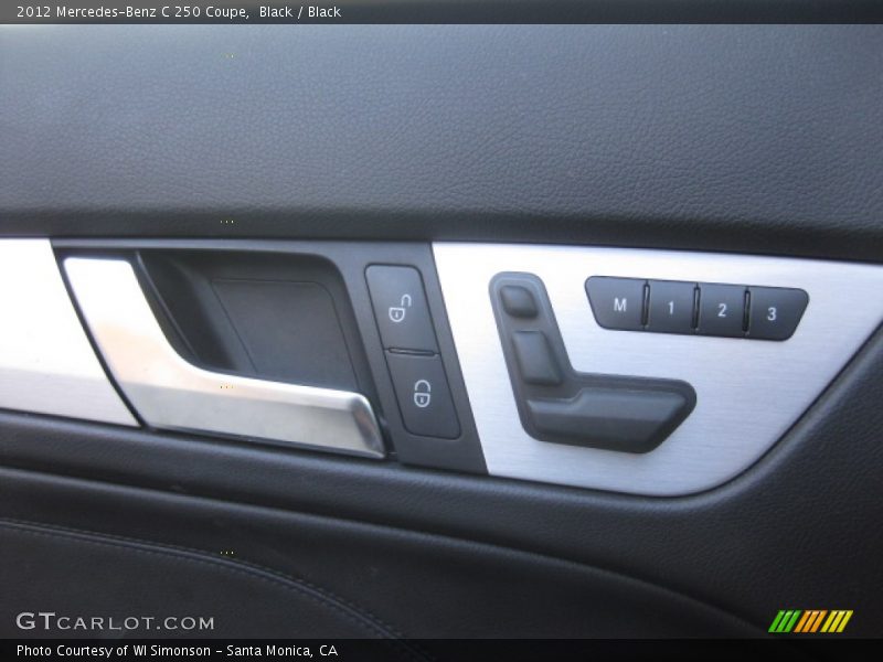 Black / Black 2012 Mercedes-Benz C 250 Coupe