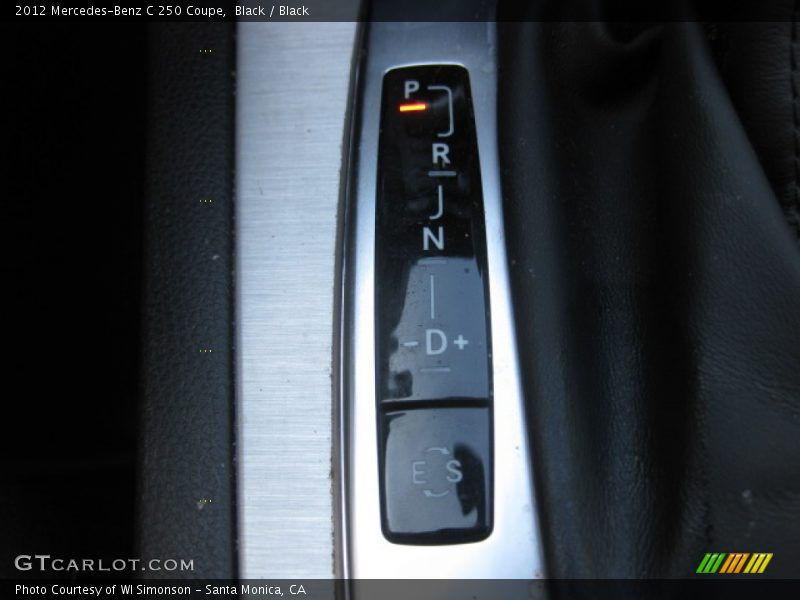 Black / Black 2012 Mercedes-Benz C 250 Coupe