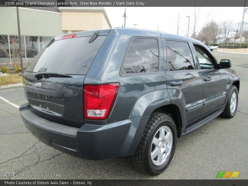 Steel Blue Metallic / Dark Slate Gray 2008 Jeep Grand Cherokee Laredo 4x4