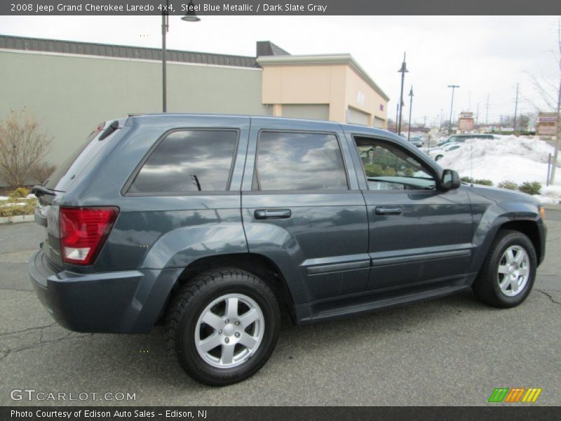 Steel Blue Metallic / Dark Slate Gray 2008 Jeep Grand Cherokee Laredo 4x4