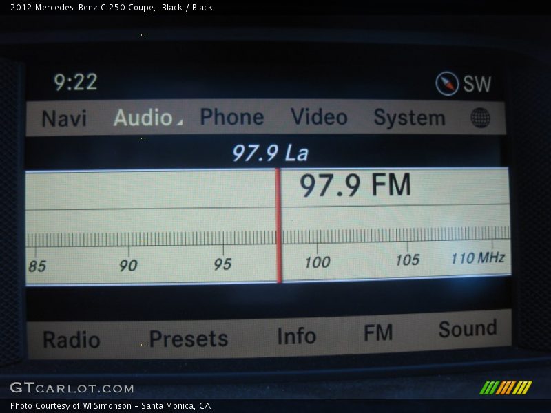 Black / Black 2012 Mercedes-Benz C 250 Coupe