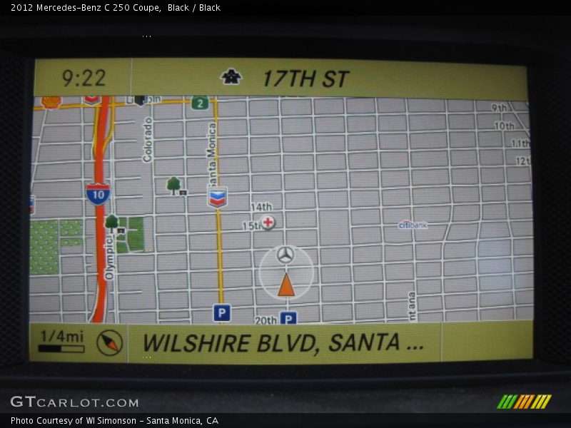 Black / Black 2012 Mercedes-Benz C 250 Coupe