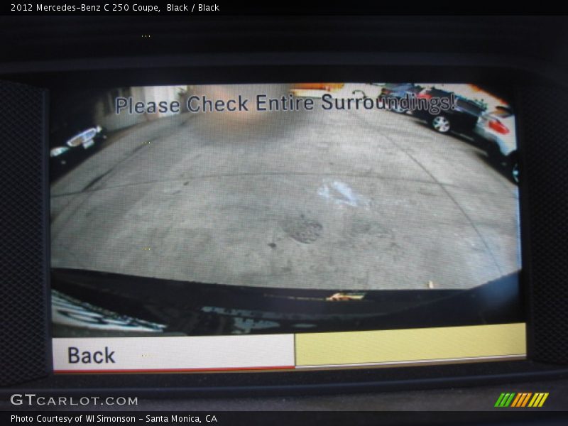 Black / Black 2012 Mercedes-Benz C 250 Coupe