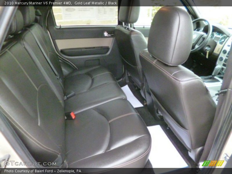 Gold Leaf Metallic / Black 2010 Mercury Mariner V6 Premier 4WD