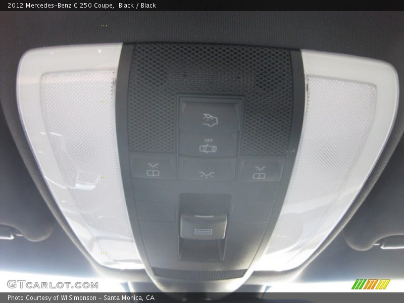 Black / Black 2012 Mercedes-Benz C 250 Coupe