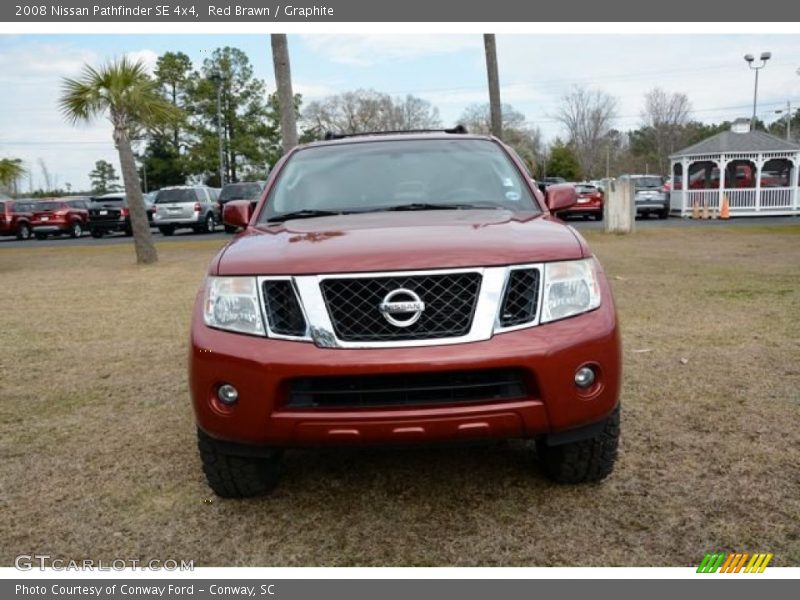 Red Brawn / Graphite 2008 Nissan Pathfinder SE 4x4
