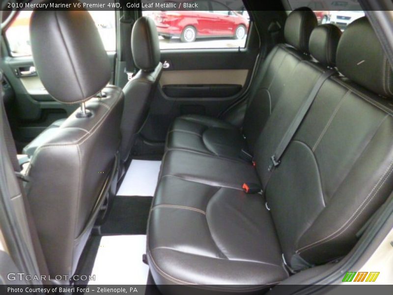 Gold Leaf Metallic / Black 2010 Mercury Mariner V6 Premier 4WD