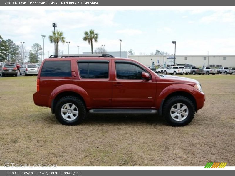 Red Brawn / Graphite 2008 Nissan Pathfinder SE 4x4