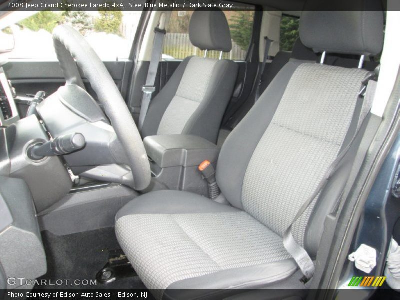 Steel Blue Metallic / Dark Slate Gray 2008 Jeep Grand Cherokee Laredo 4x4
