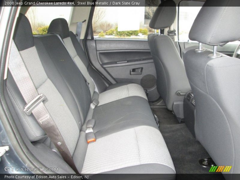 Steel Blue Metallic / Dark Slate Gray 2008 Jeep Grand Cherokee Laredo 4x4