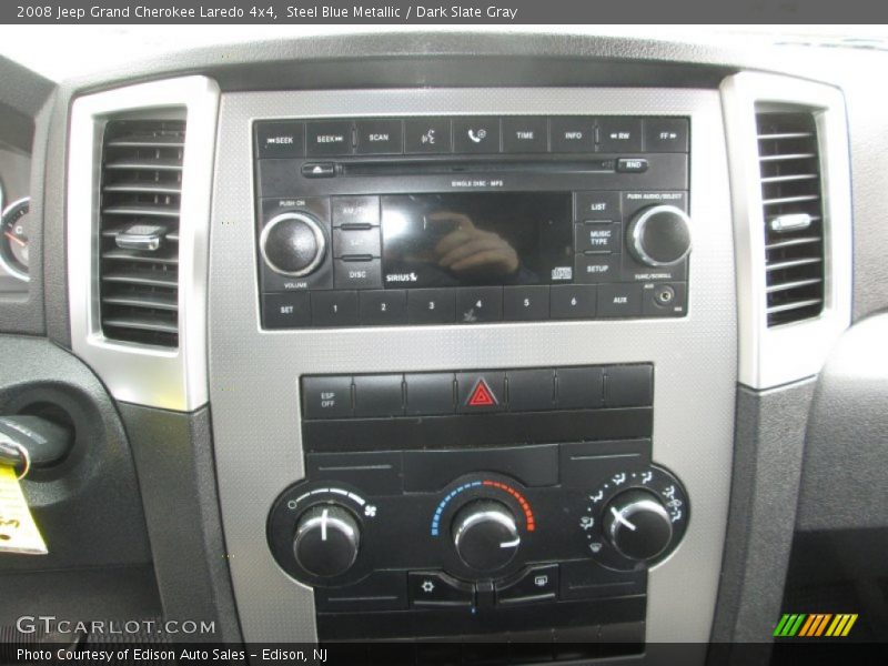 Steel Blue Metallic / Dark Slate Gray 2008 Jeep Grand Cherokee Laredo 4x4