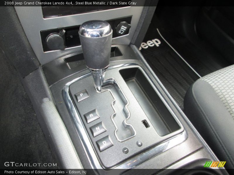 Steel Blue Metallic / Dark Slate Gray 2008 Jeep Grand Cherokee Laredo 4x4