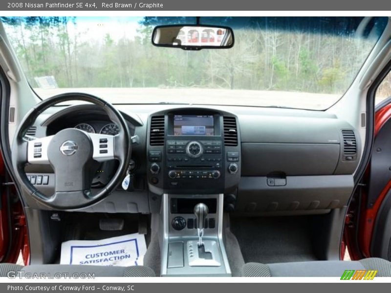 Red Brawn / Graphite 2008 Nissan Pathfinder SE 4x4