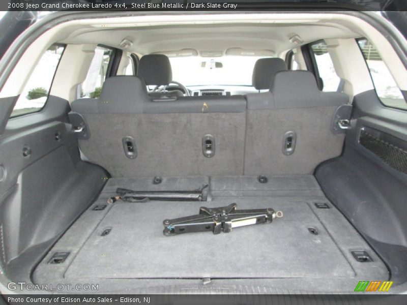 Steel Blue Metallic / Dark Slate Gray 2008 Jeep Grand Cherokee Laredo 4x4
