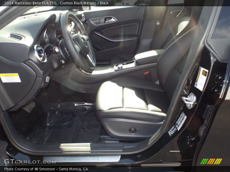 Cosmos Black Metallic / Black 2014 Mercedes-Benz CLA 250