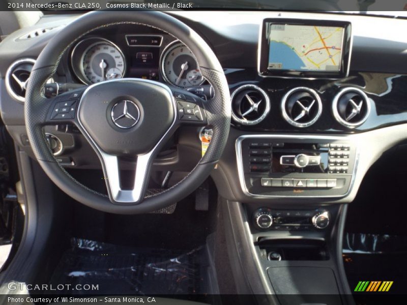 Cosmos Black Metallic / Black 2014 Mercedes-Benz CLA 250
