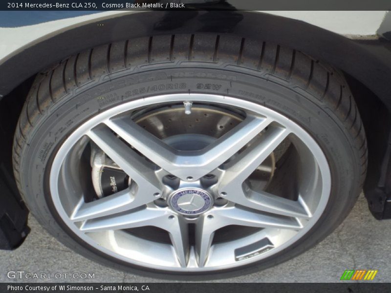 Cosmos Black Metallic / Black 2014 Mercedes-Benz CLA 250