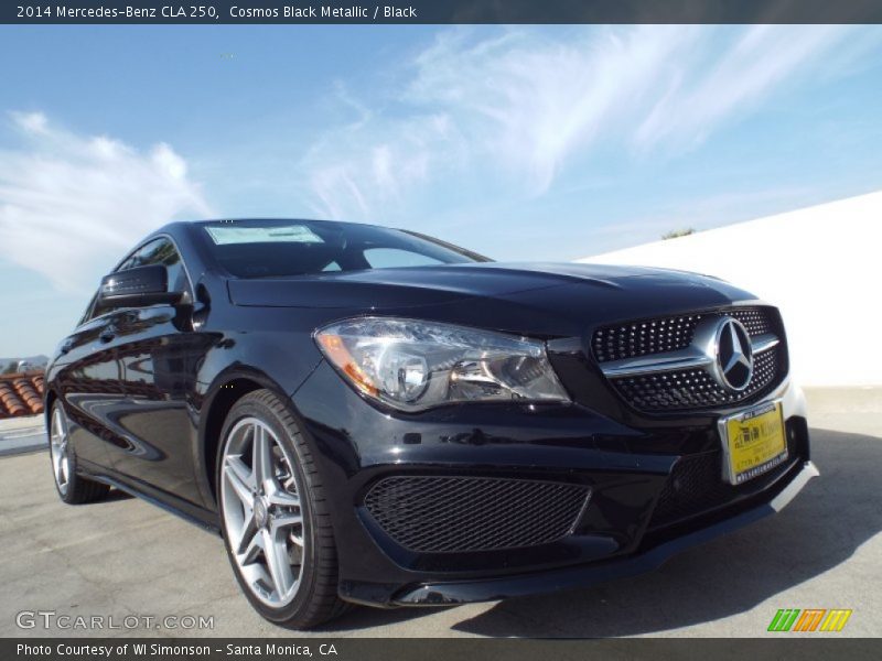 Cosmos Black Metallic / Black 2014 Mercedes-Benz CLA 250