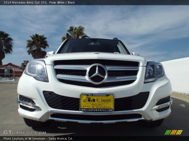 Polar White / Black 2014 Mercedes-Benz GLK 350