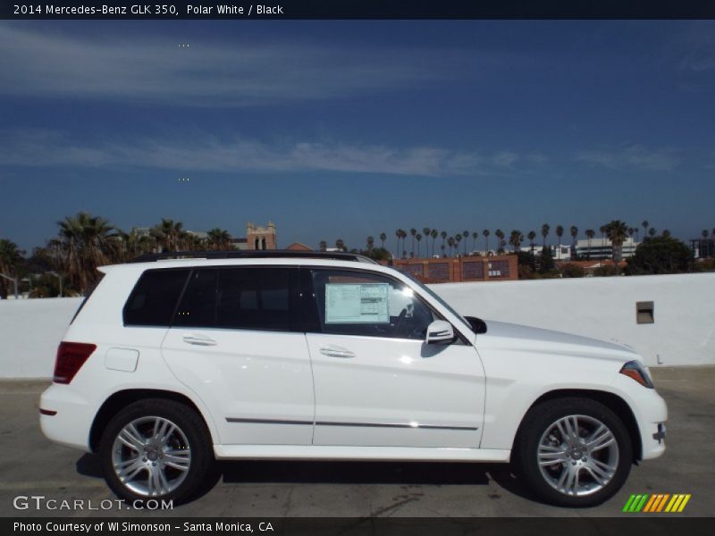 Polar White / Black 2014 Mercedes-Benz GLK 350