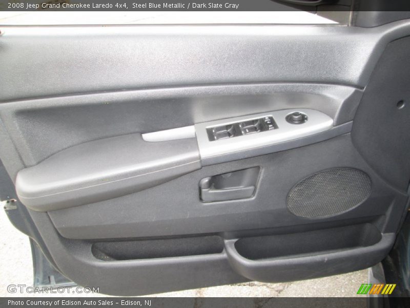 Steel Blue Metallic / Dark Slate Gray 2008 Jeep Grand Cherokee Laredo 4x4