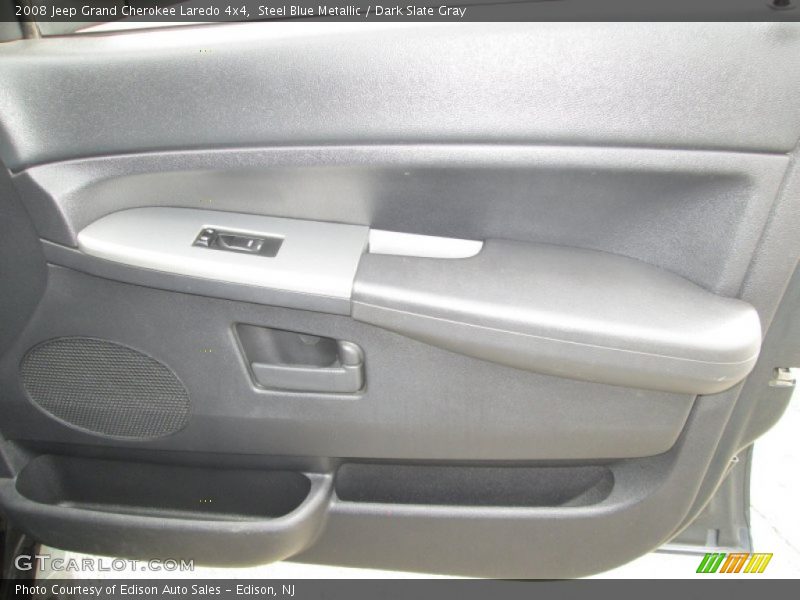 Steel Blue Metallic / Dark Slate Gray 2008 Jeep Grand Cherokee Laredo 4x4