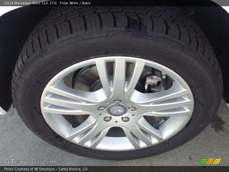 Polar White / Black 2014 Mercedes-Benz GLK 350