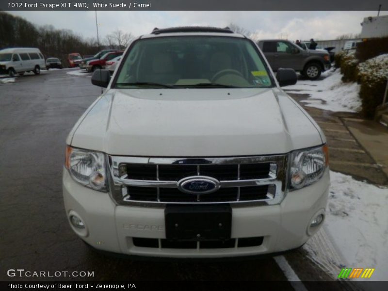 White Suede / Camel 2012 Ford Escape XLT 4WD