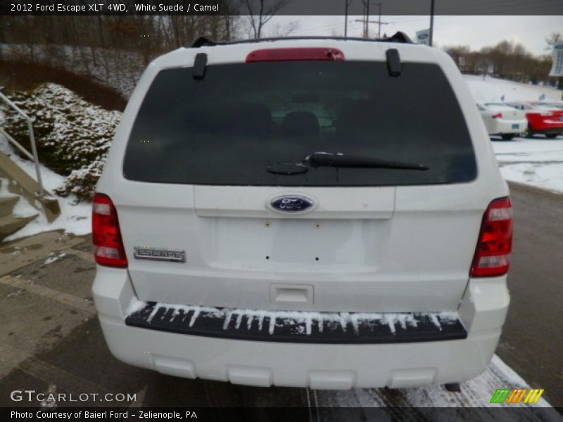 White Suede / Camel 2012 Ford Escape XLT 4WD