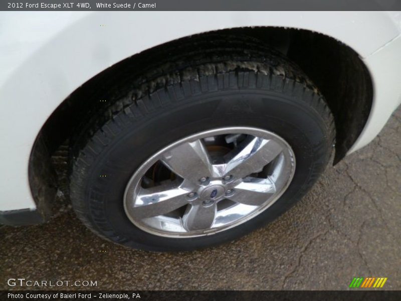 White Suede / Camel 2012 Ford Escape XLT 4WD