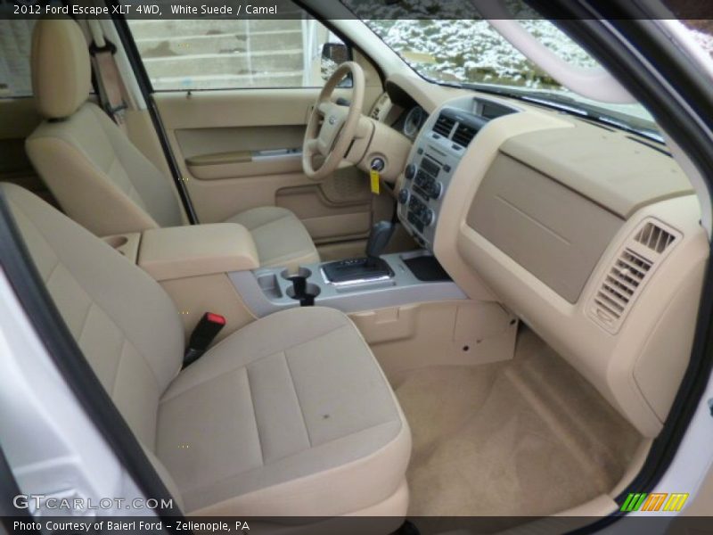White Suede / Camel 2012 Ford Escape XLT 4WD