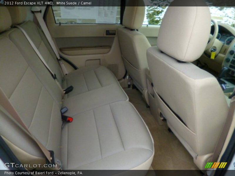 White Suede / Camel 2012 Ford Escape XLT 4WD