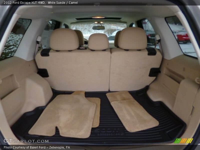 White Suede / Camel 2012 Ford Escape XLT 4WD