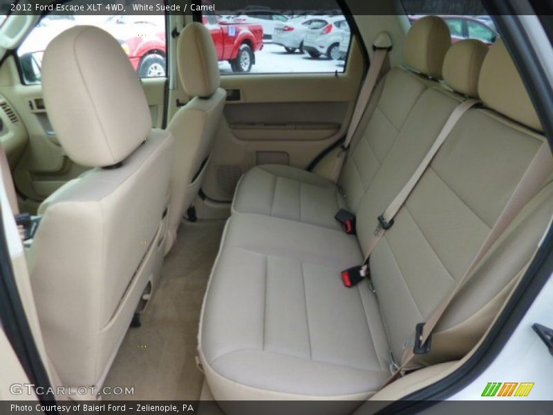 White Suede / Camel 2012 Ford Escape XLT 4WD