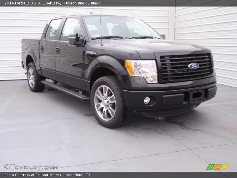 Tuxedo Black / Black 2014 Ford F150 STX SuperCrew