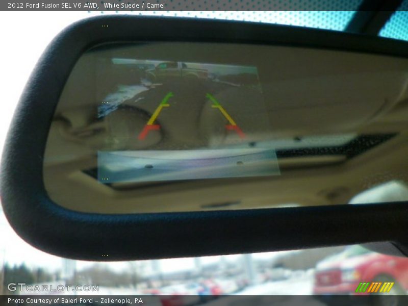 White Suede / Camel 2012 Ford Fusion SEL V6 AWD
